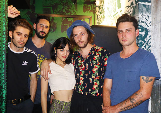 The band members before.